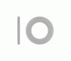 DIN 125 A HDG ~ ISO 7089, Arandela plana en acabado galvanizado en caliente